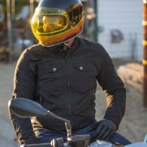 Alpinestars Ray Canvas Jacket, Black, Medium